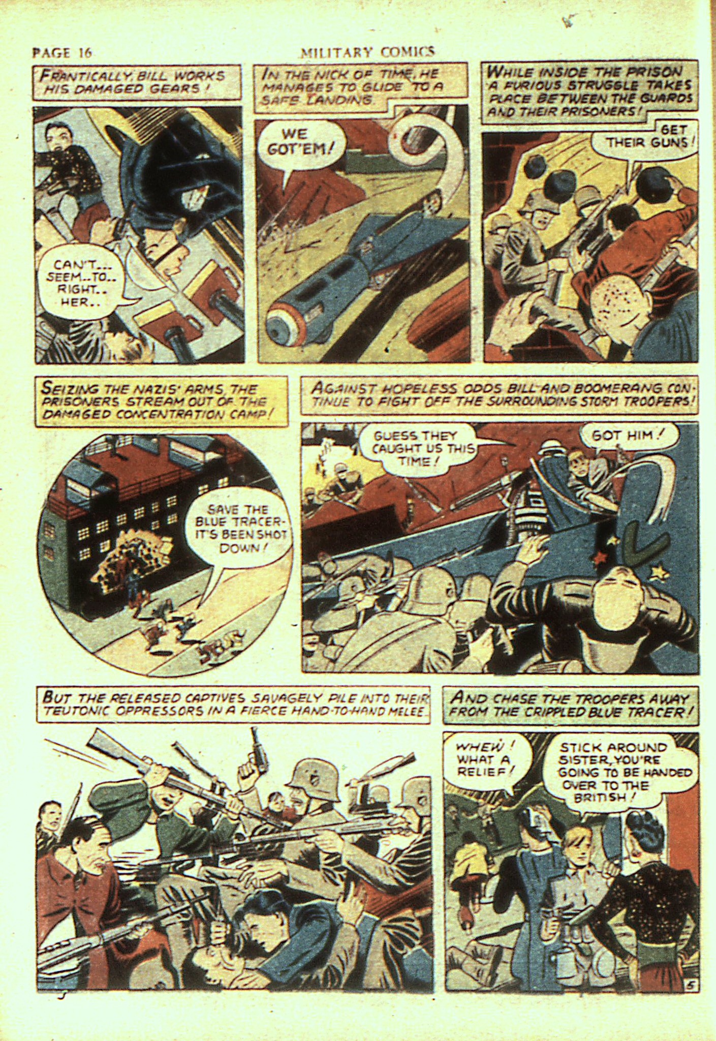 Military Comics #4 (Quality Comics), page 18. Public domain (US).