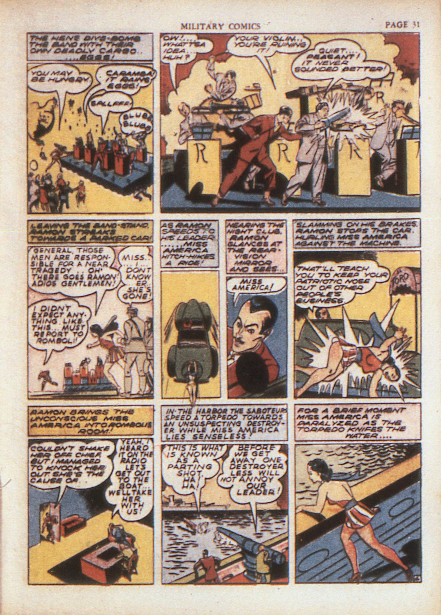 Military Comics #4 (Quality Comics), page 33. Public domain (US).