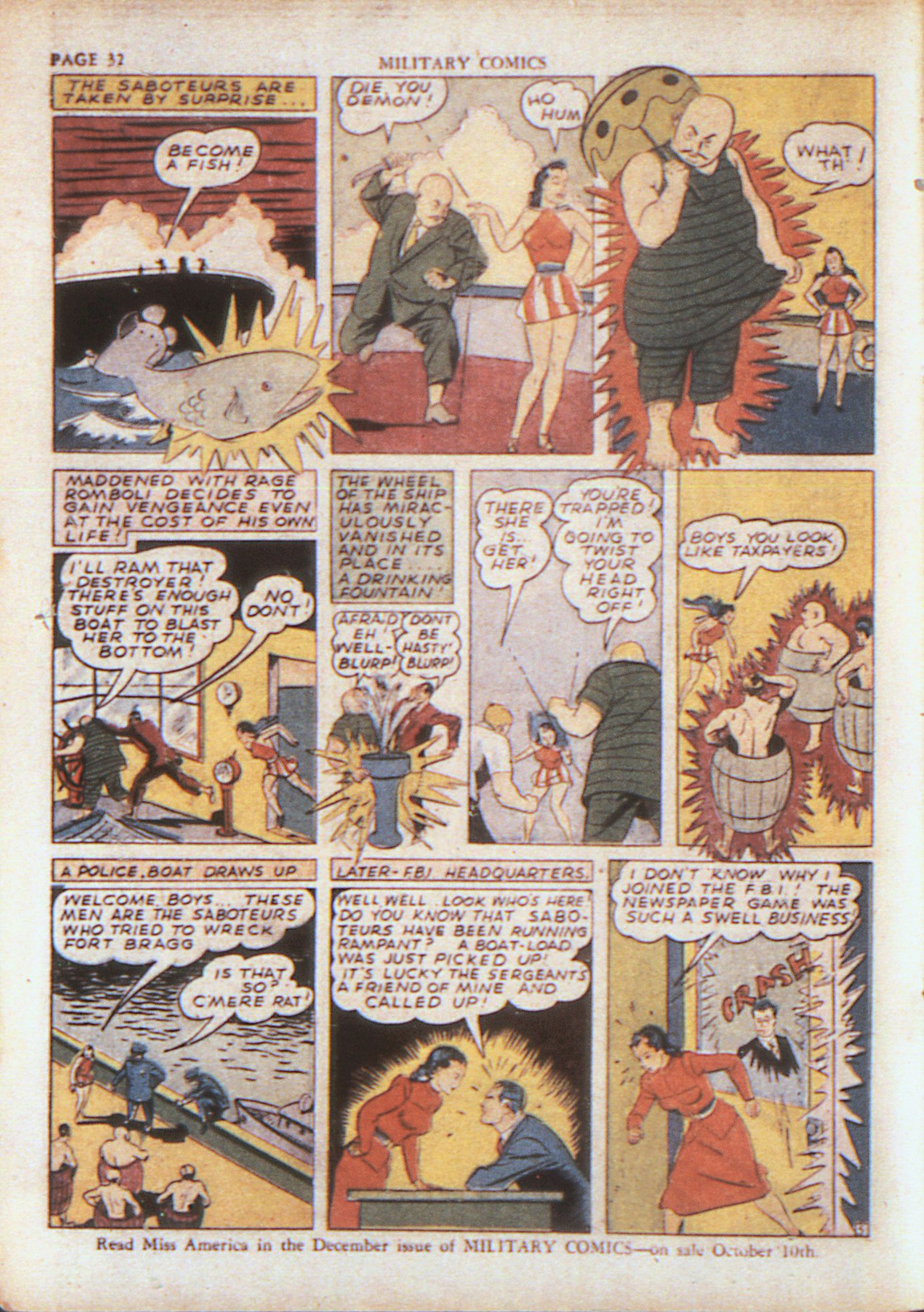 Military Comics #4 (Quality Comics), page 34. Public domain (US).