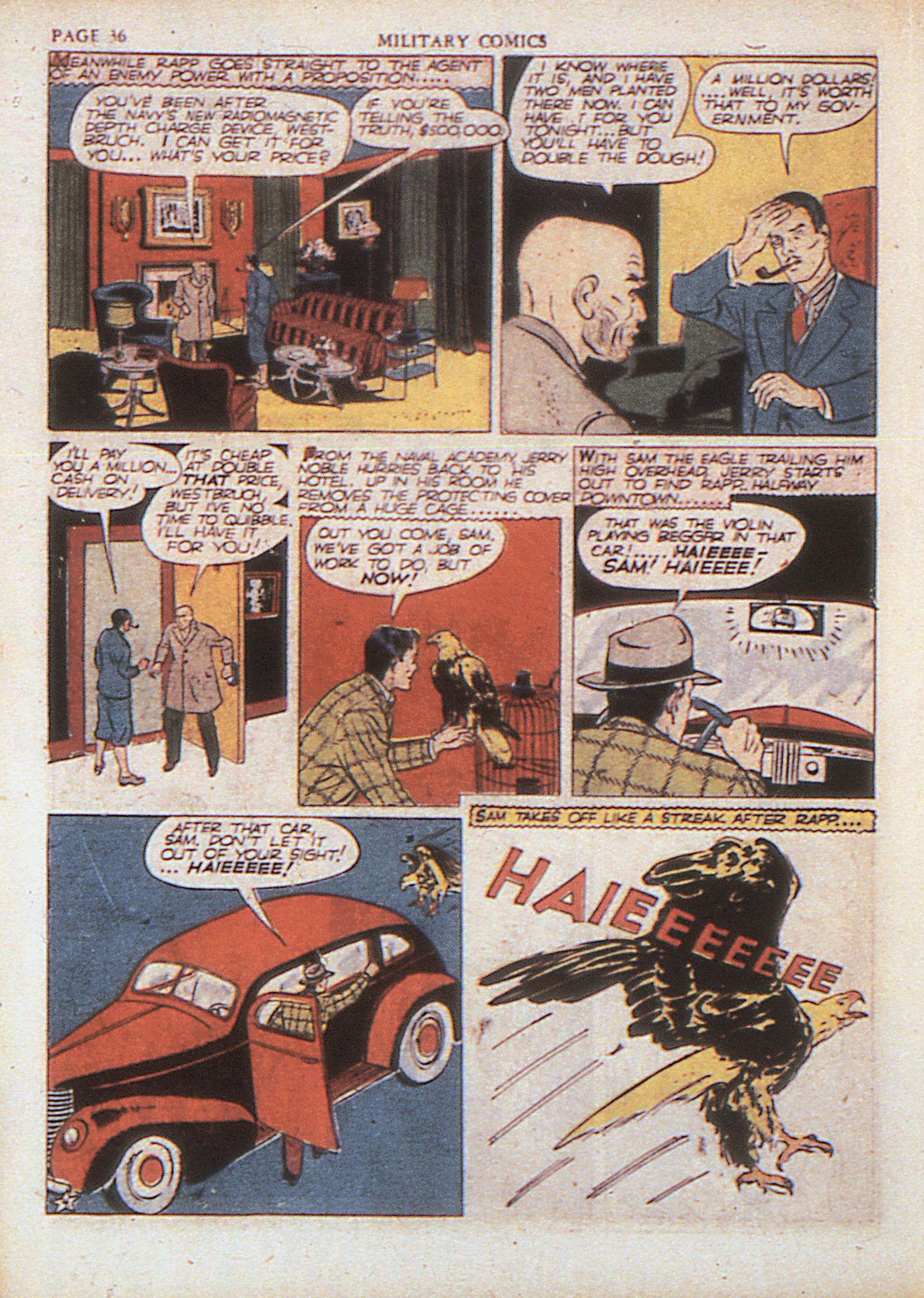 Military Comics #4 (Quality Comics), page 38. Public domain (US).