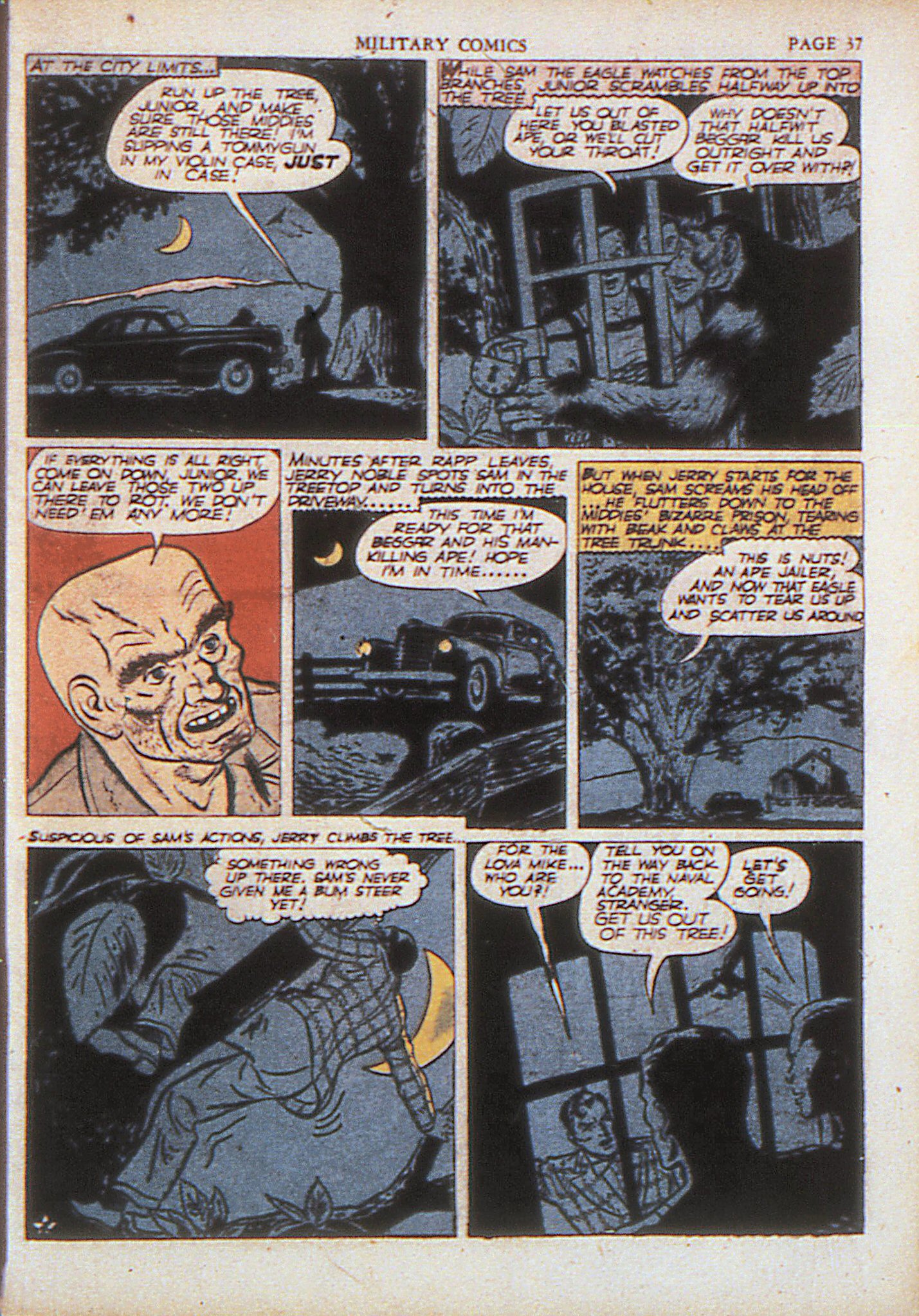 Military Comics #4 (Quality Comics), page 39. Public domain (US).