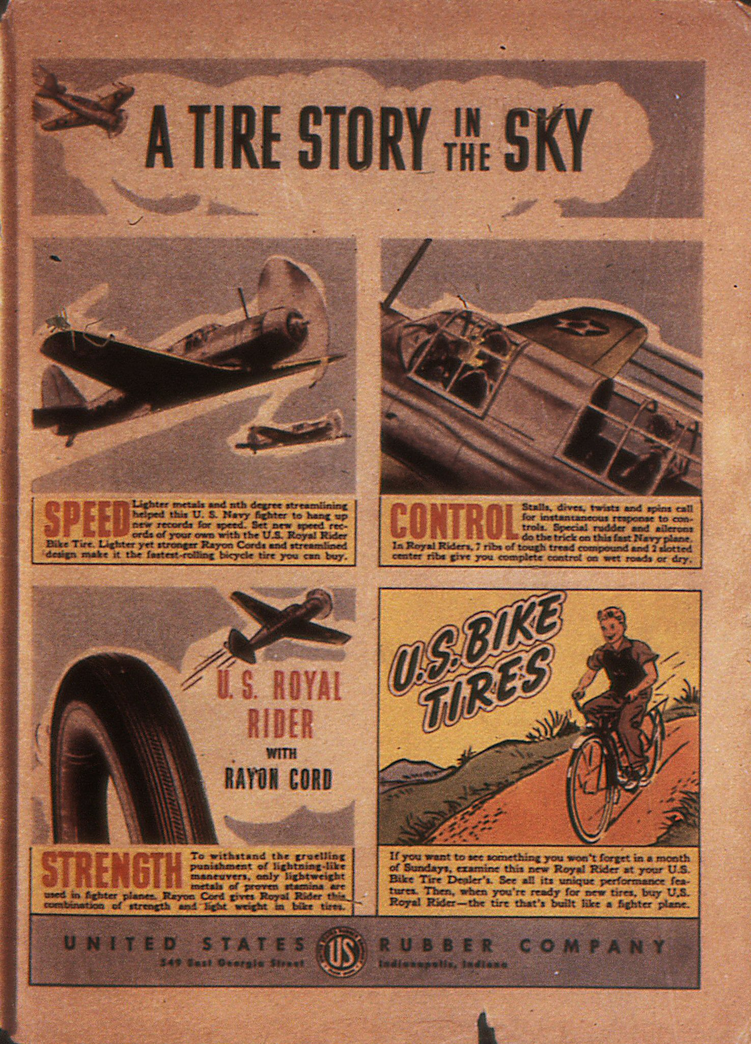 Military Comics #4 (Quality Comics), page 67. Public domain (US).