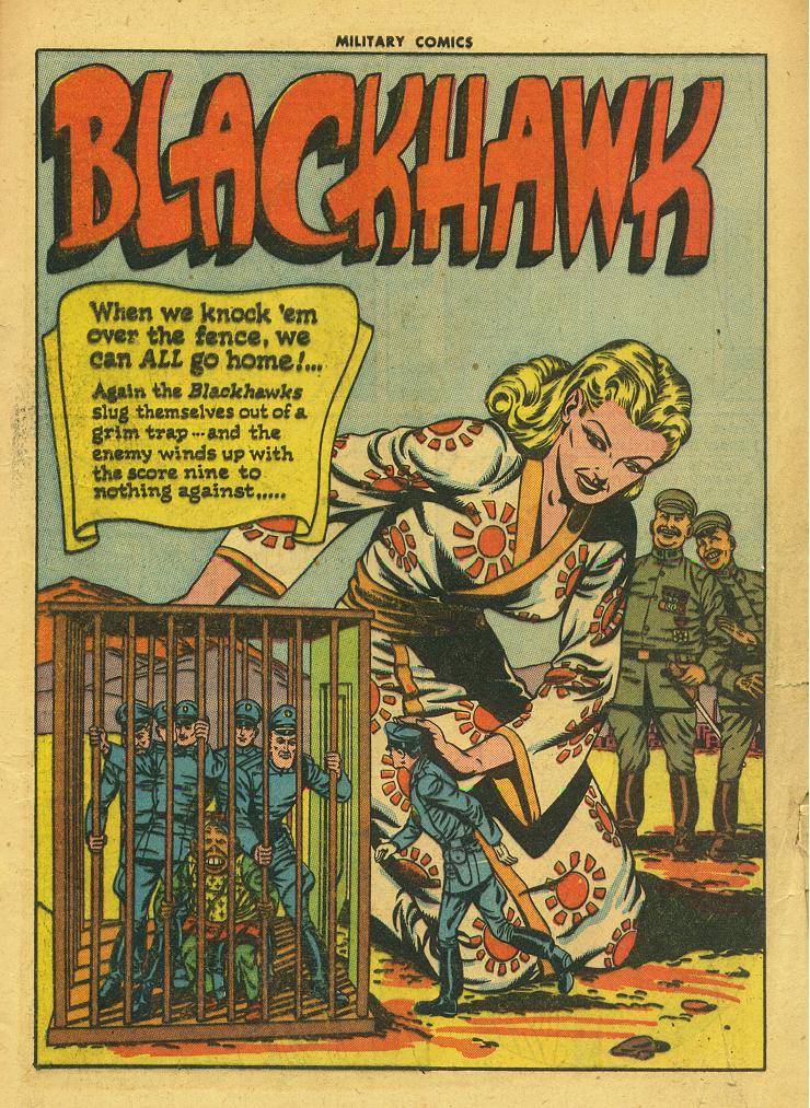 Military Comics #42 (Quality Comics), page 3. Public domain (US).