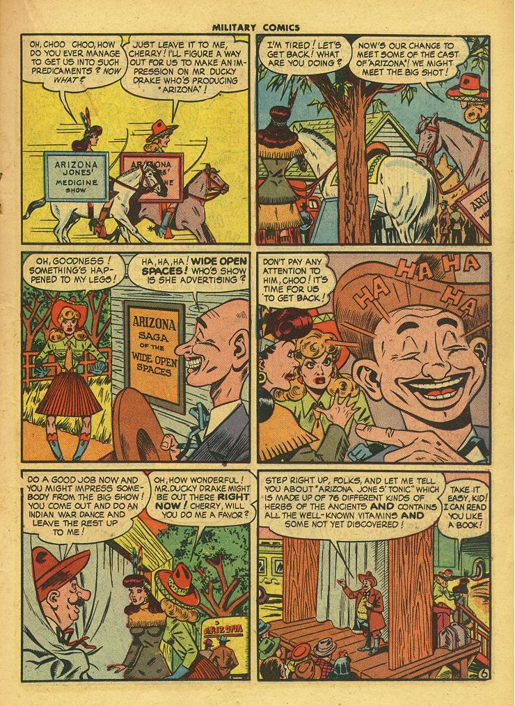 Military Comics #42 (Quality Comics), page 23. Public domain (US).