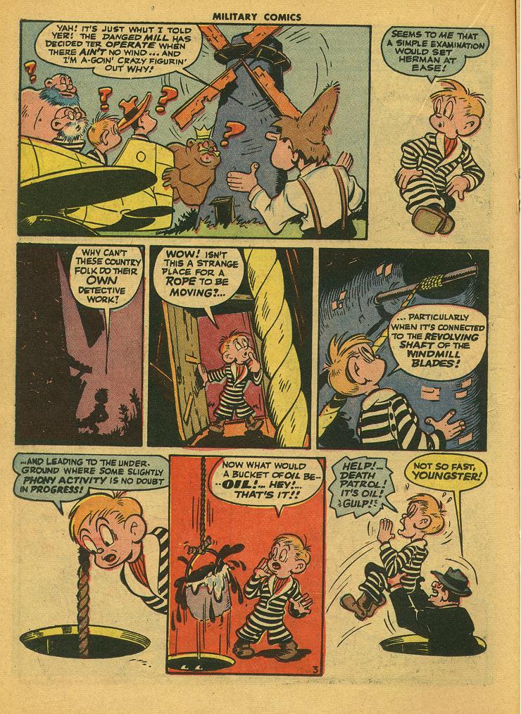 Military Comics #42 (Quality Comics), page 28. Public domain (US).