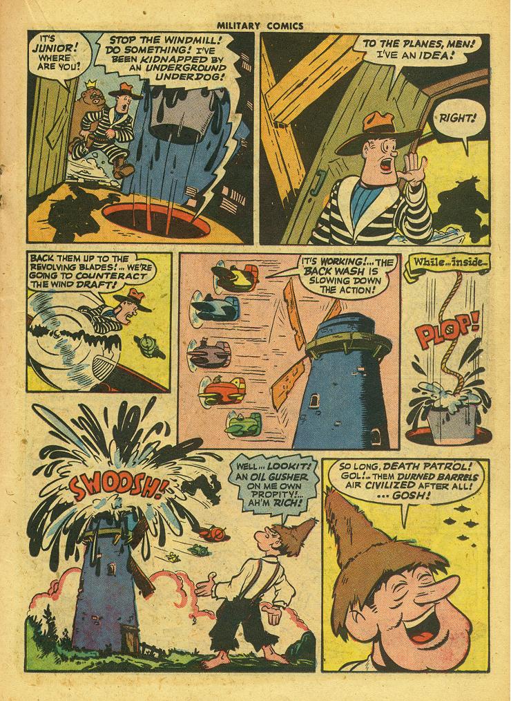 Military Comics #42 (Quality Comics), page 29. Public domain (US).