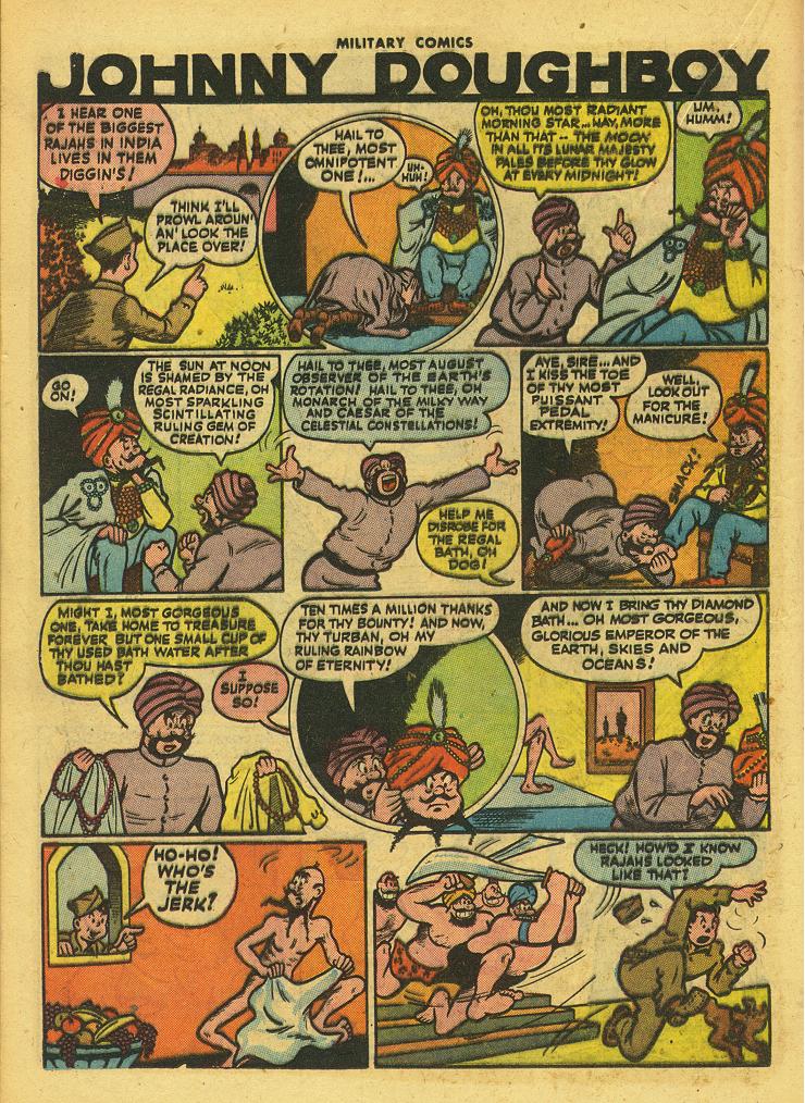 Military Comics #42 (Quality Comics), page 30. Public domain (US).