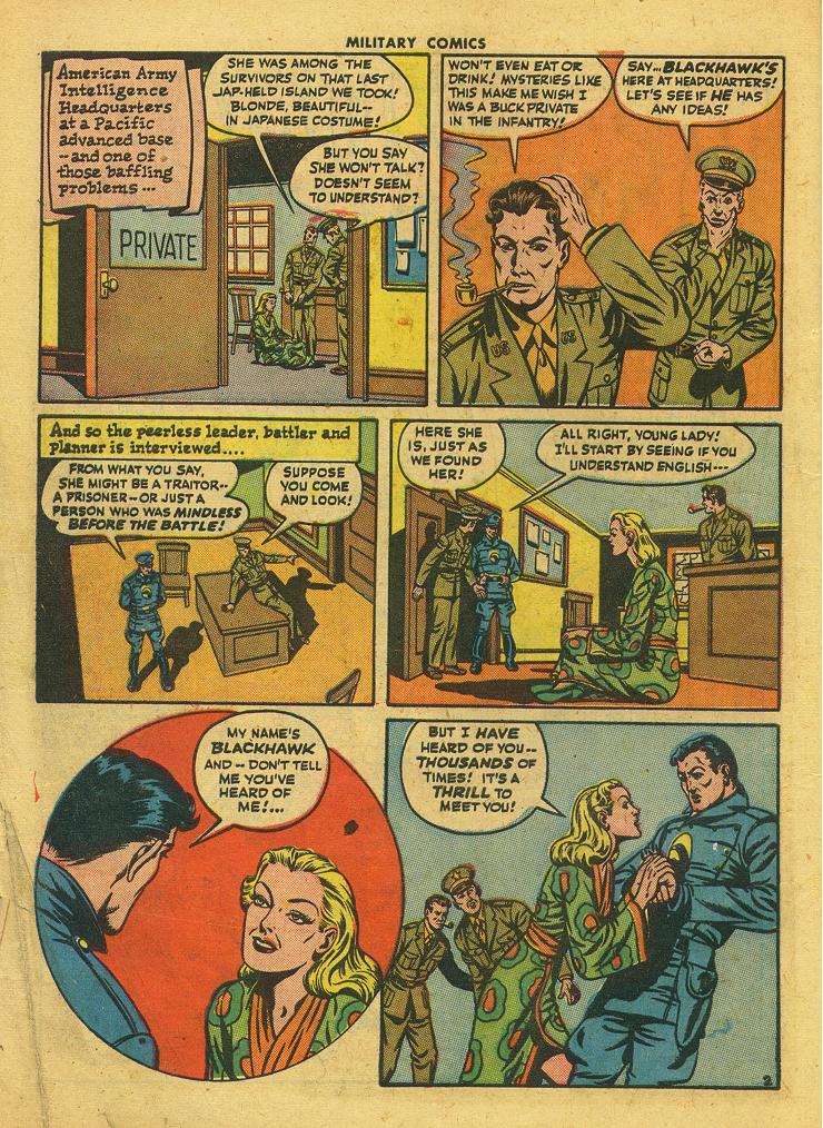 Military Comics #42 (Quality Comics), page 4. Public domain (US).