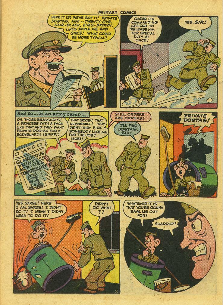 Military Comics #42 (Quality Comics), page 32. Public domain (US).