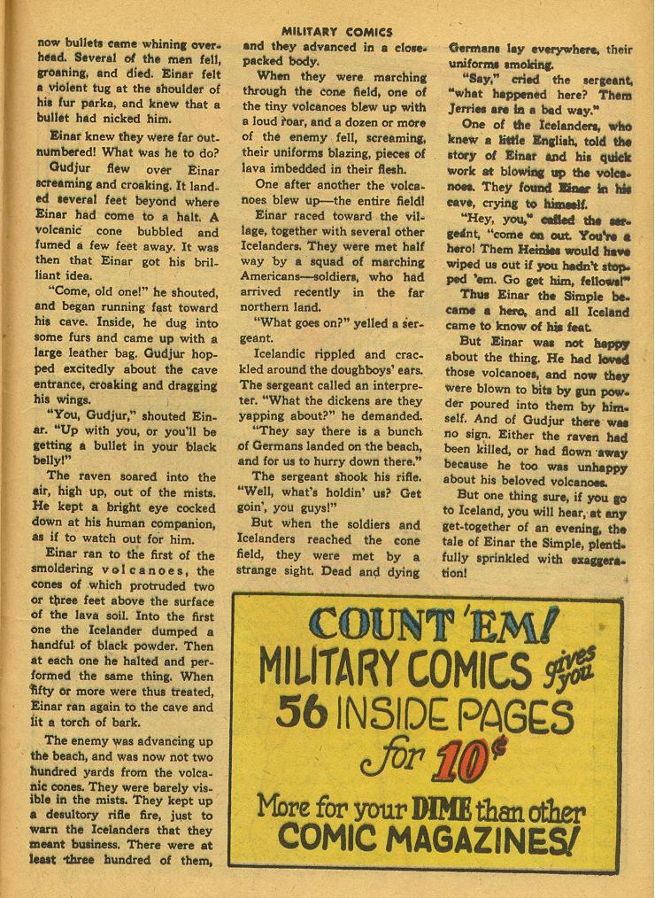 Military Comics #42 (Quality Comics), page 41. Public domain (US).