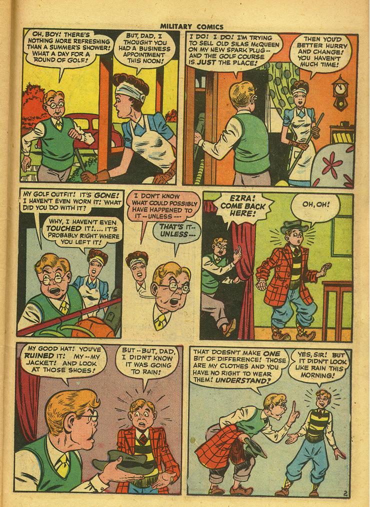 Military Comics #42 (Quality Comics), page 43. Public domain (US).