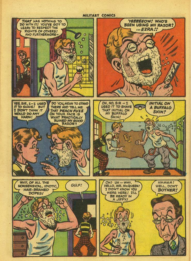 Military Comics #42 (Quality Comics), page 44. Public domain (US).