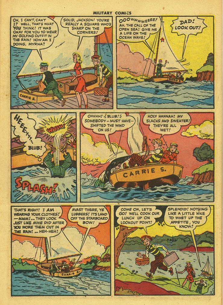 Military Comics #42 (Quality Comics), page 46. Public domain (US).