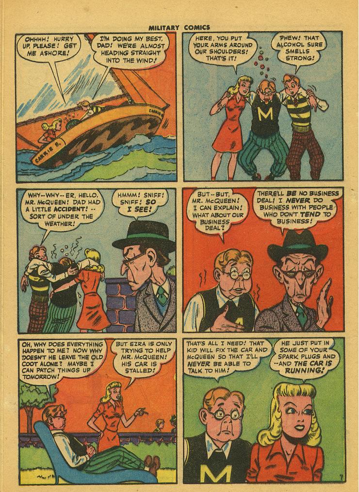 Military Comics #42 (Quality Comics), page 48. Public domain (US).