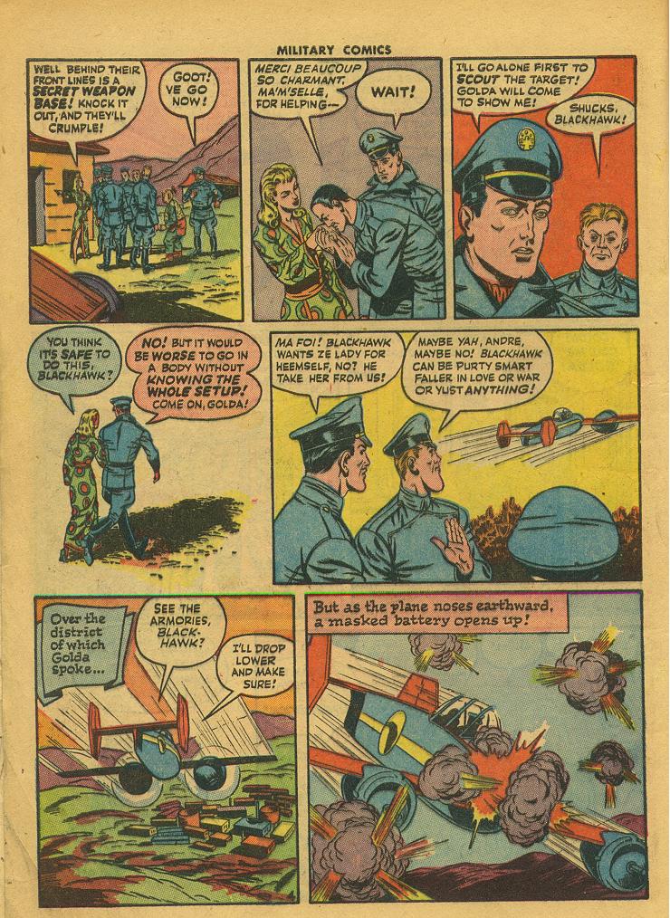 Military Comics #42 (Quality Comics), page 6. Public domain (US).