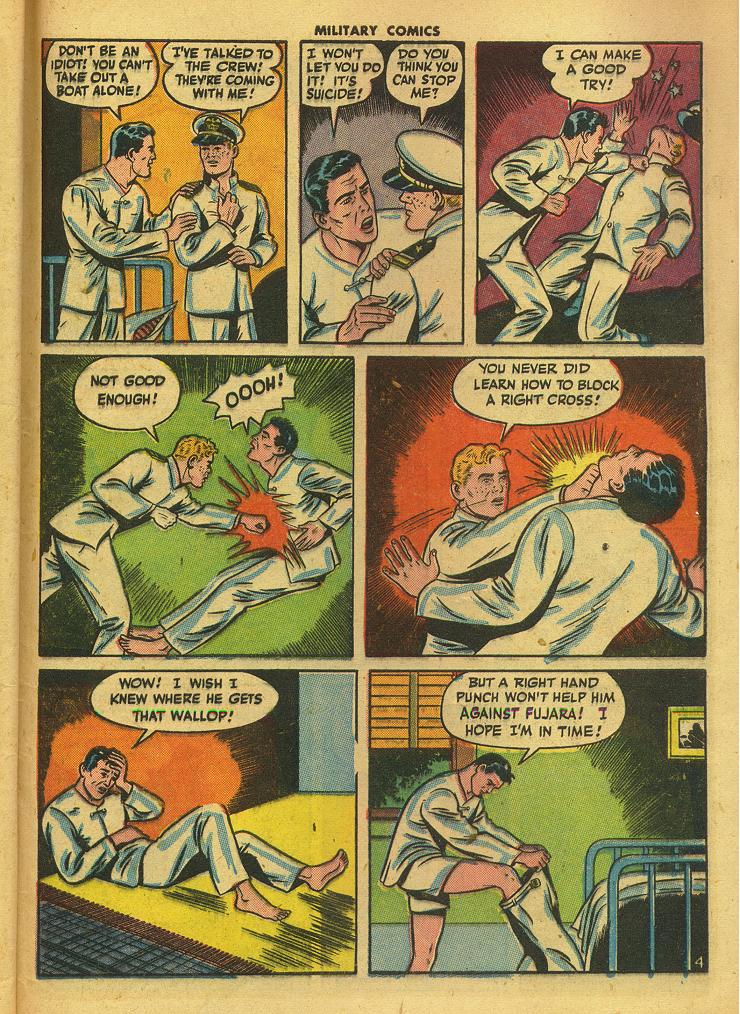 Military Comics #42 (Quality Comics), page 53. Public domain (US).