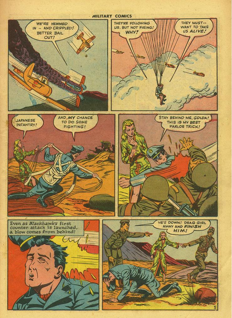 Military Comics #42 (Quality Comics), page 7. Public domain (US).