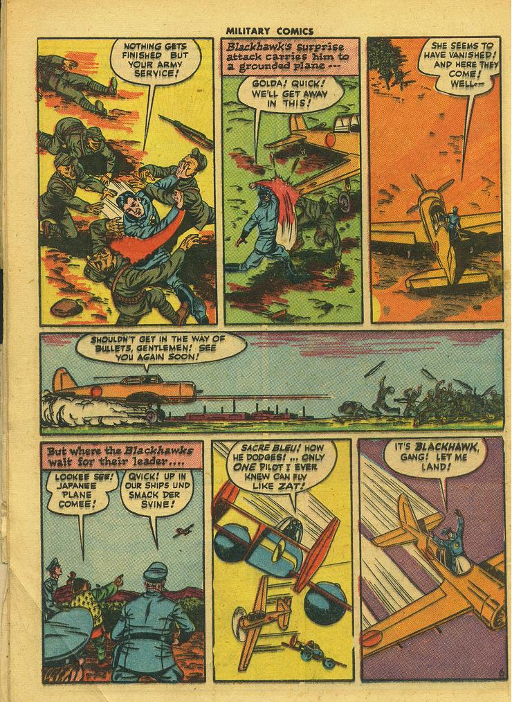 Military Comics #42 (Quality Comics), page 8. Public domain (US).