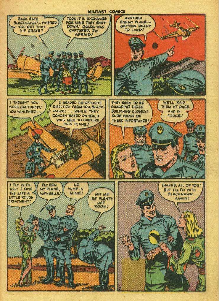Military Comics #42 (Quality Comics), page 9. Public domain (US).