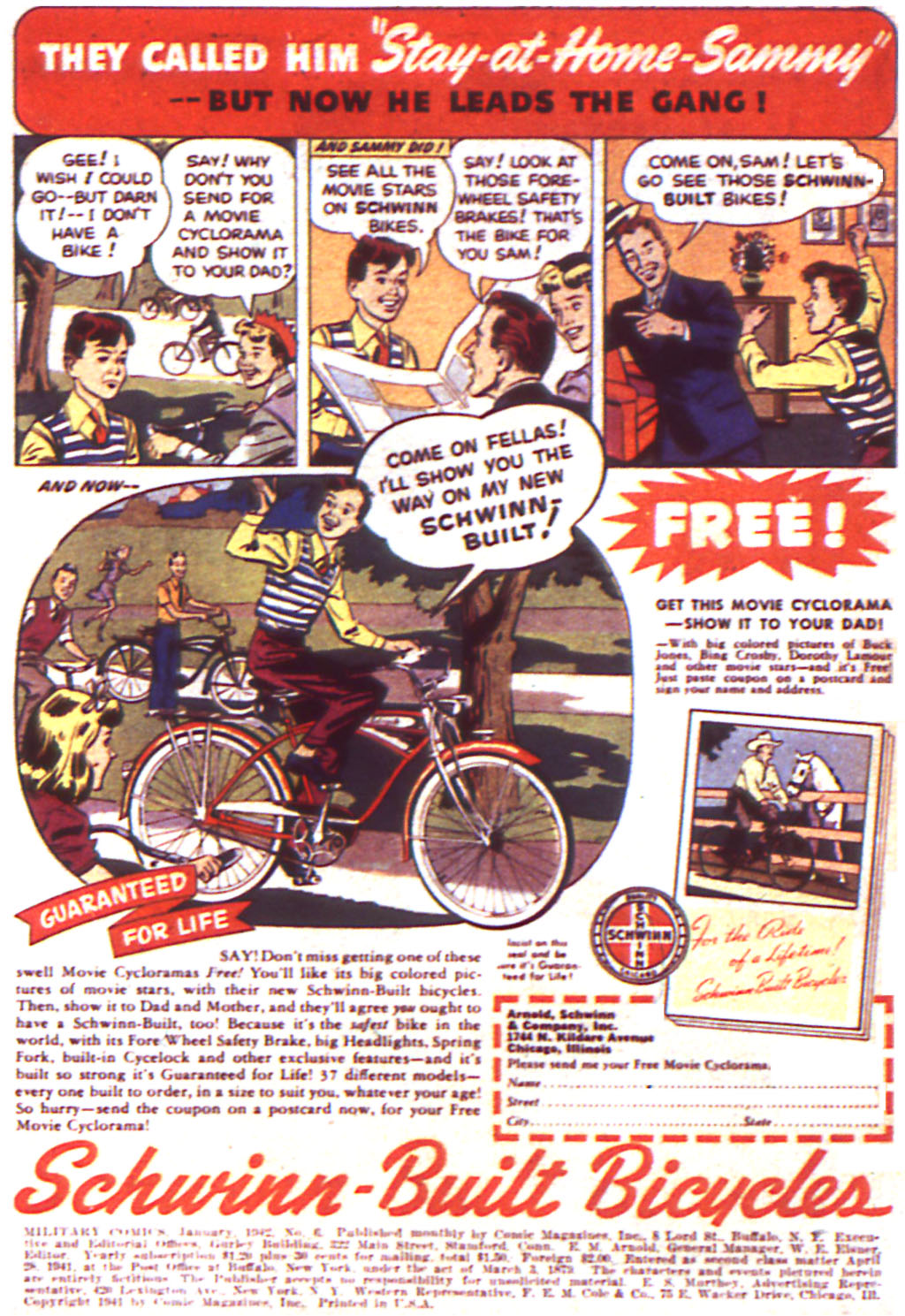 Military Comics #6 (Quality Comics), page 2. Public domain (US).