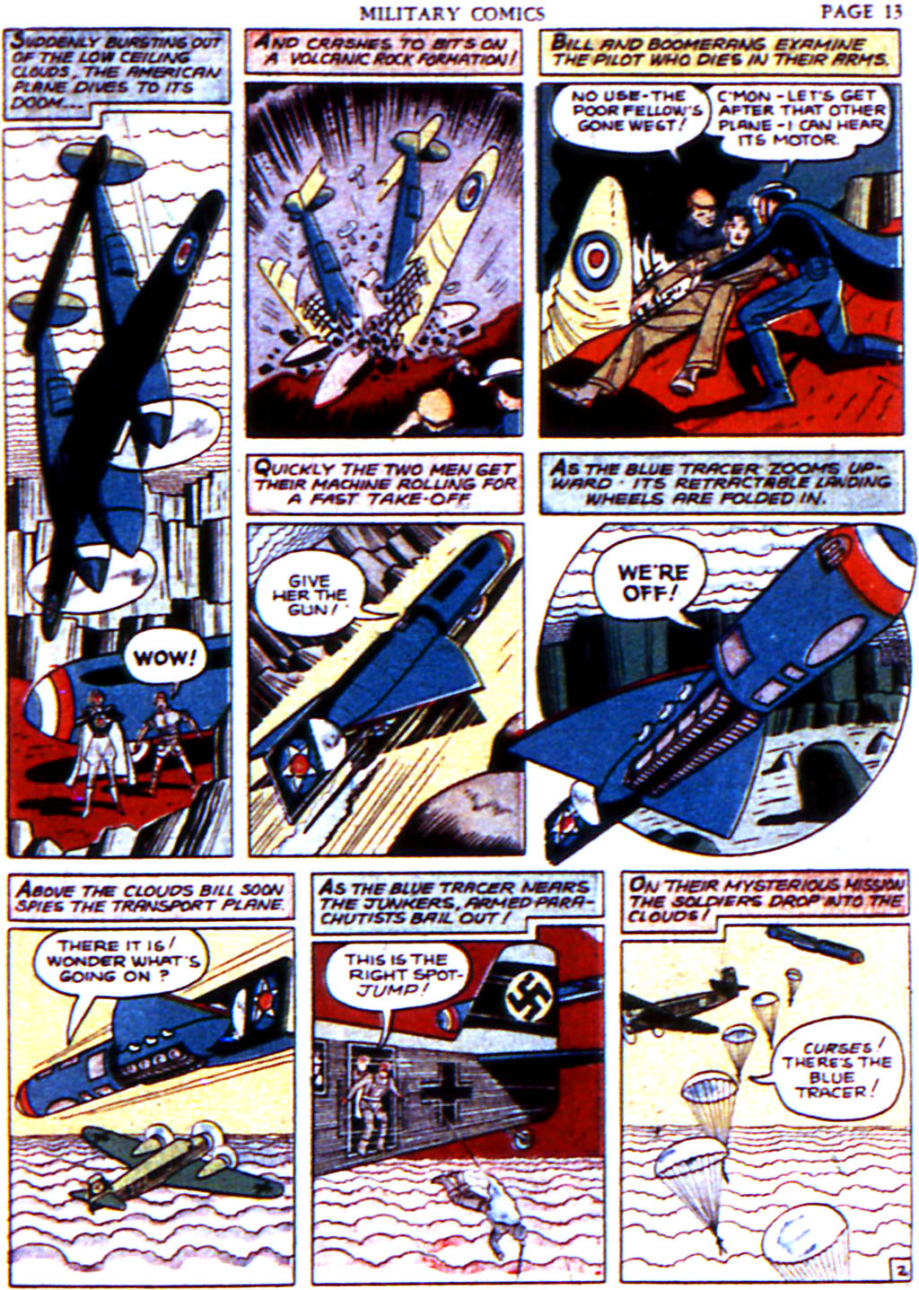 Military Comics #6 (Quality Comics), page 15. Public domain (US).