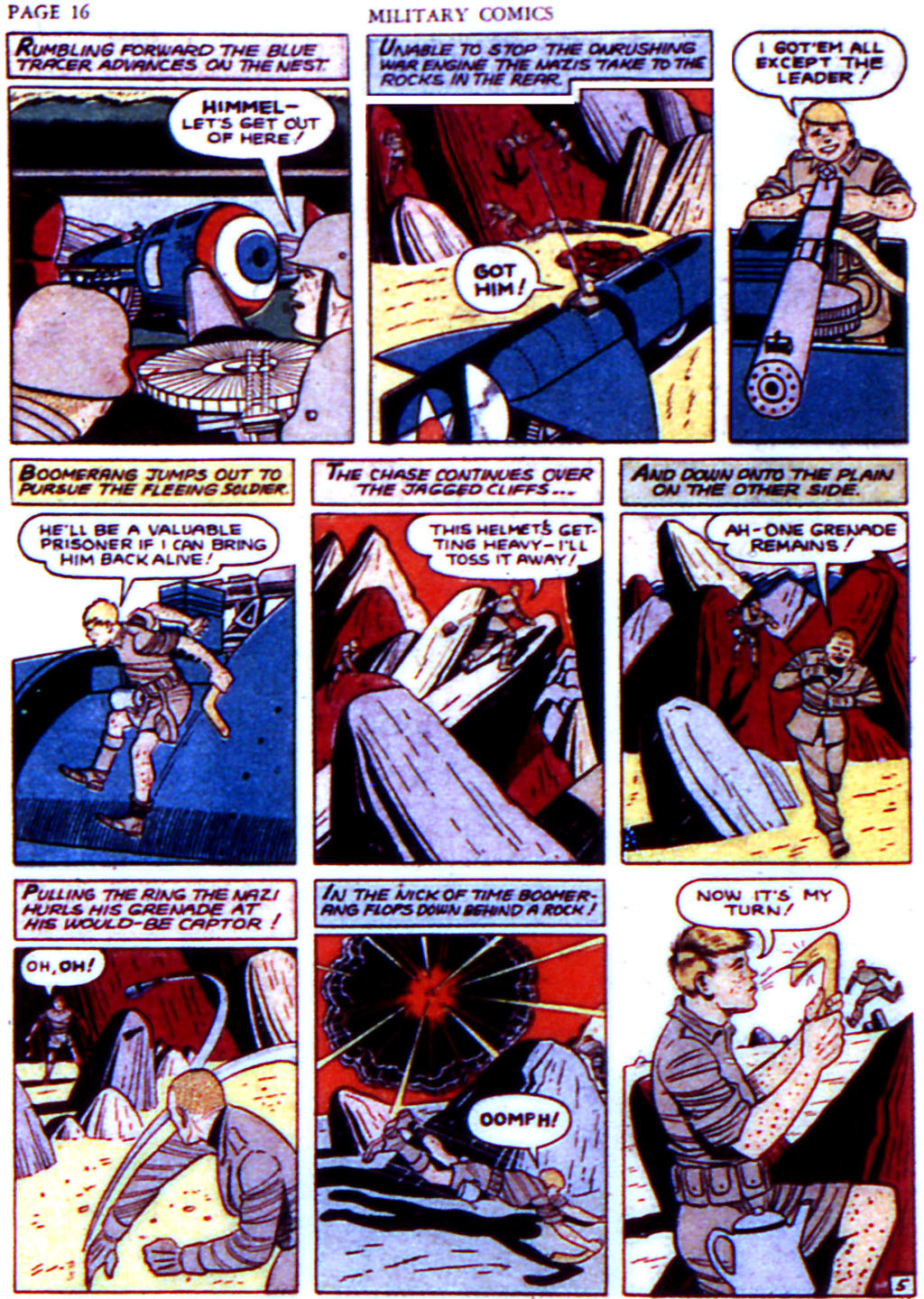 Military Comics #6 (Quality Comics), page 18. Public domain (US).