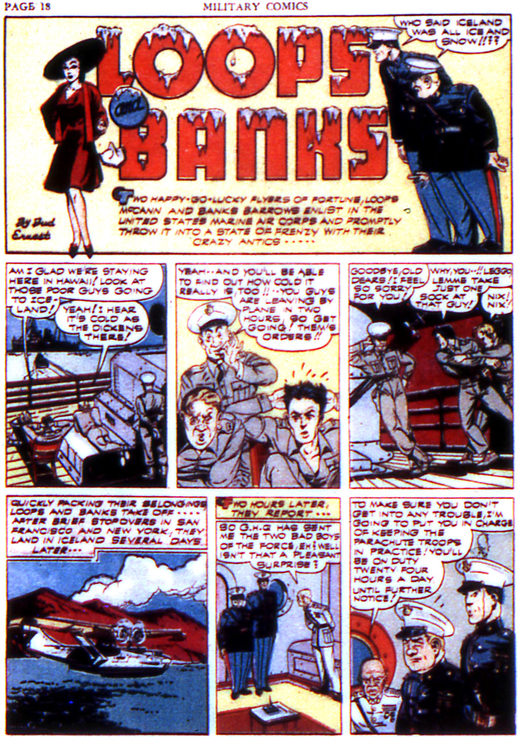 Military Comics #6 (Quality Comics), page 20. Public domain (US).