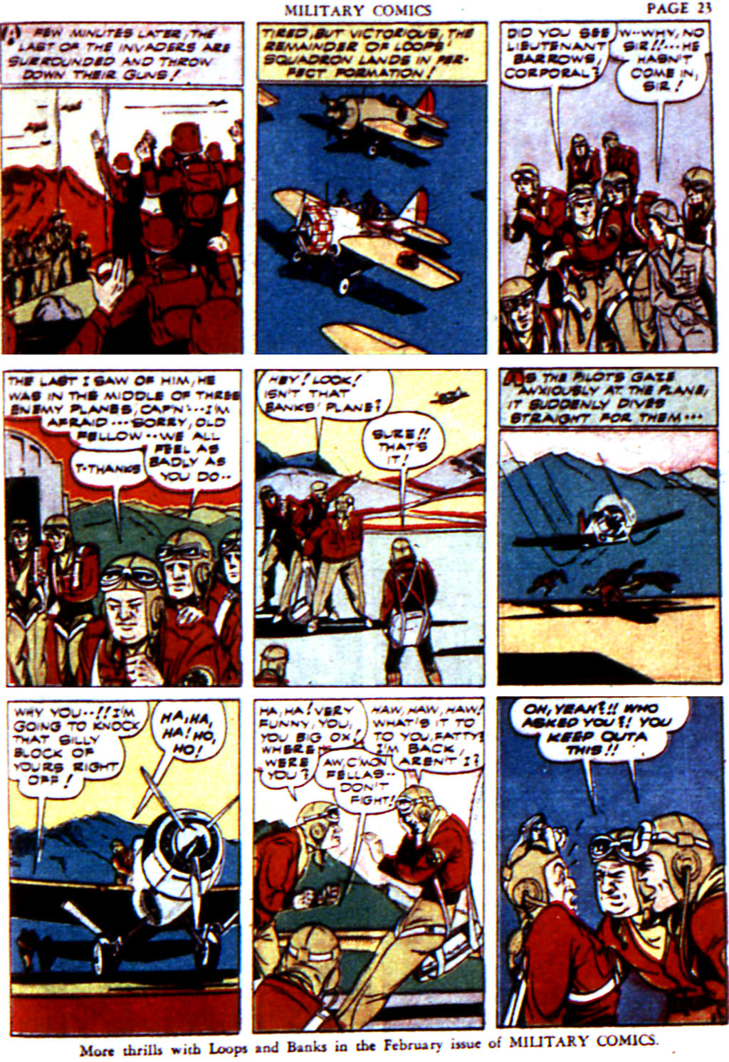 Military Comics #6 (Quality Comics), page 25. Public domain (US).