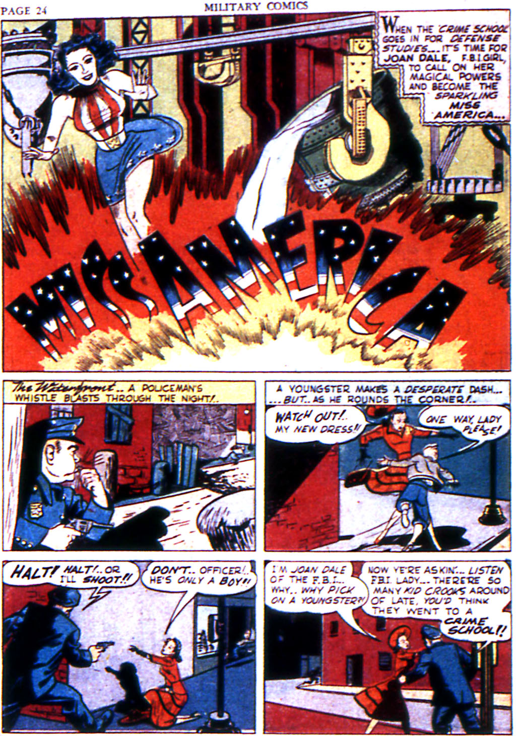 Military Comics #6 (Quality Comics), page 26. Public domain (US).
