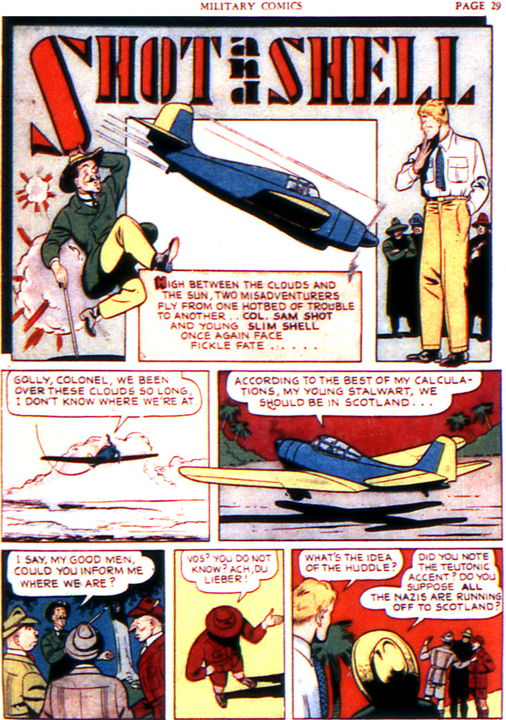 Military Comics #6 (Quality Comics), page 31. Public domain (US).