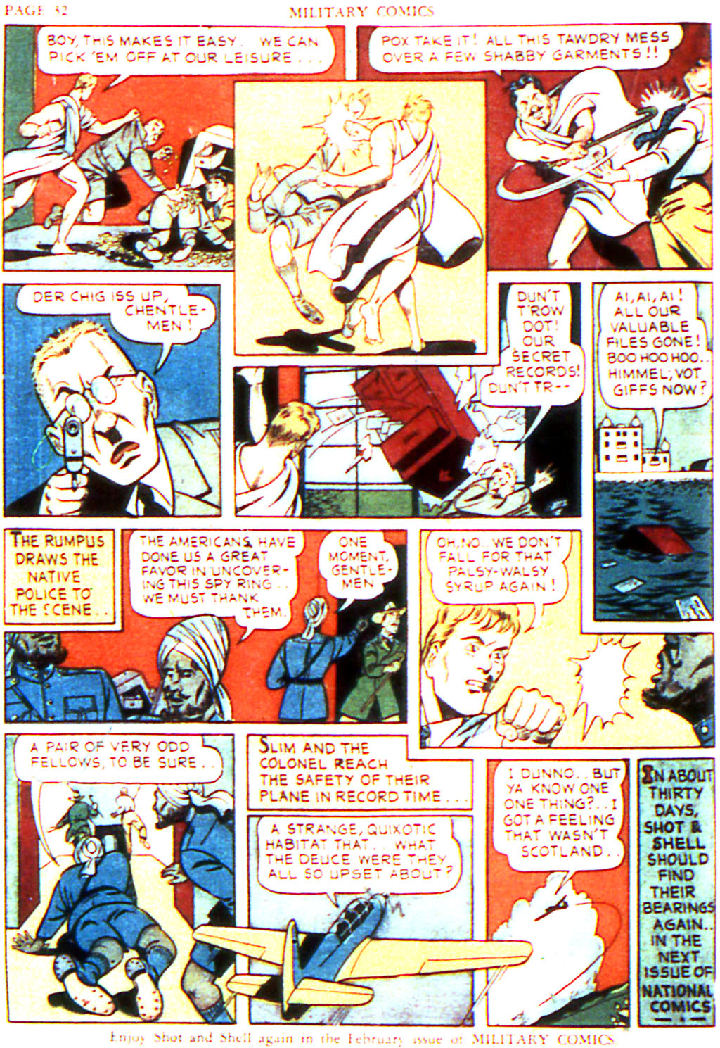 Military Comics #6 (Quality Comics), page 34. Public domain (US).