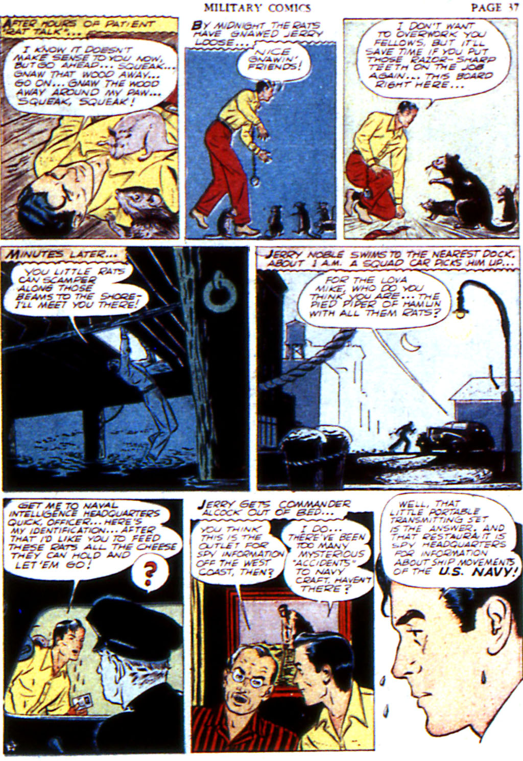 Military Comics #6 (Quality Comics), page 39. Public domain (US).