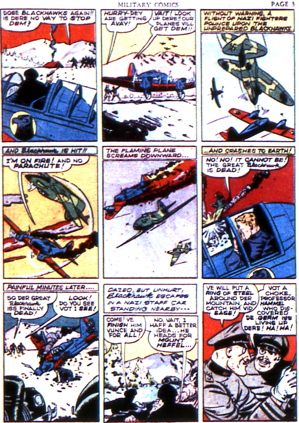Military Comics #6 (Quality Comics), page 5. Public domain (US).