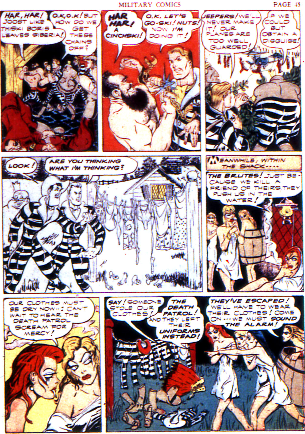 Military Comics #6 (Quality Comics), page 47. Public domain (US).