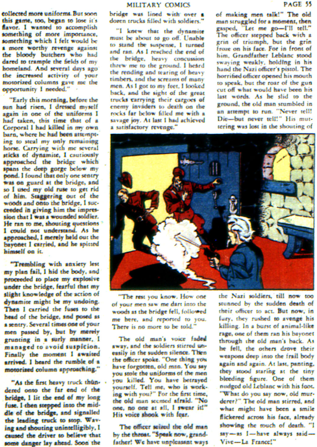 Military Comics #6 (Quality Comics), page 57. Public domain (US).