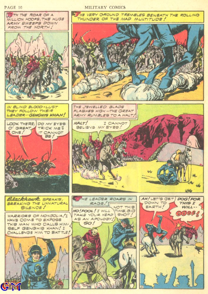 Military Comics #7 (Quality Comics), page 12. Public domain (US).