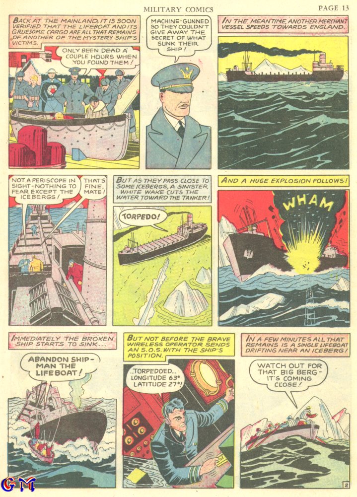Military Comics #7 (Quality Comics), page 15. Public domain (US).