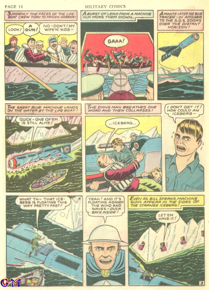 Military Comics #7 (Quality Comics), page 16. Public domain (US).