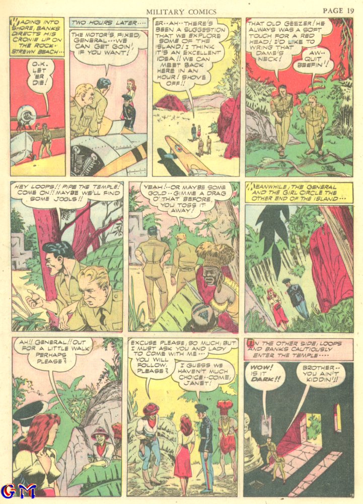 Military Comics #7 (Quality Comics), page 21. Public domain (US).