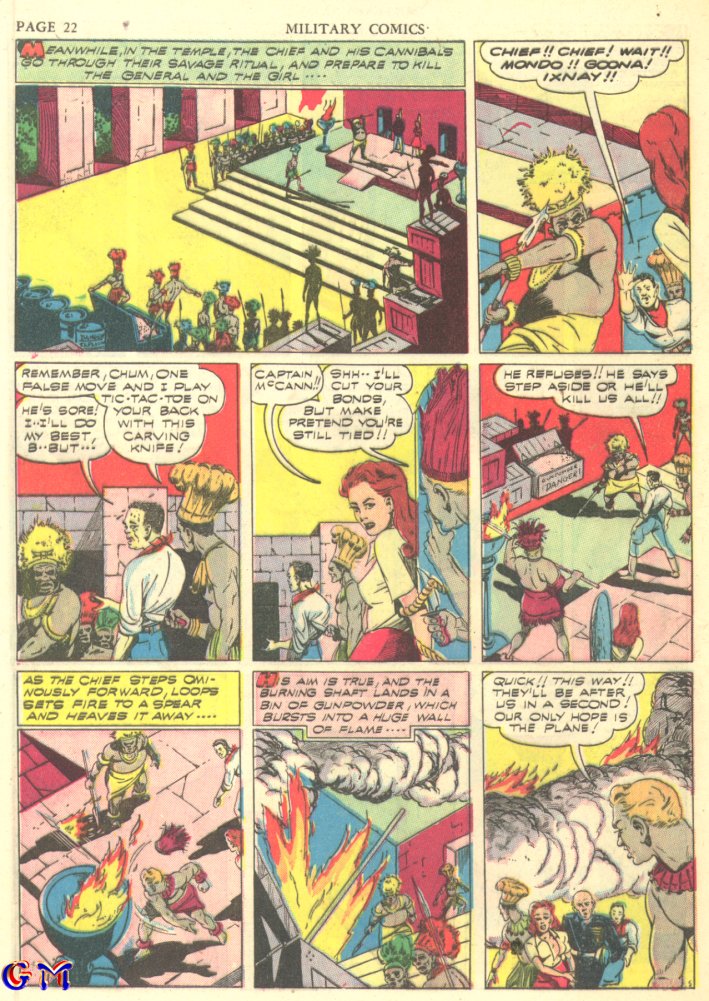 Military Comics #7 (Quality Comics), page 24. Public domain (US).