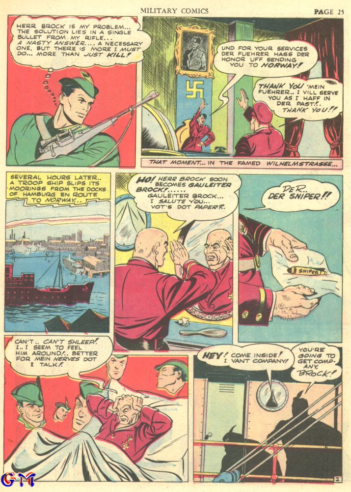 Military Comics #7 (Quality Comics), page 27. Public domain (US).