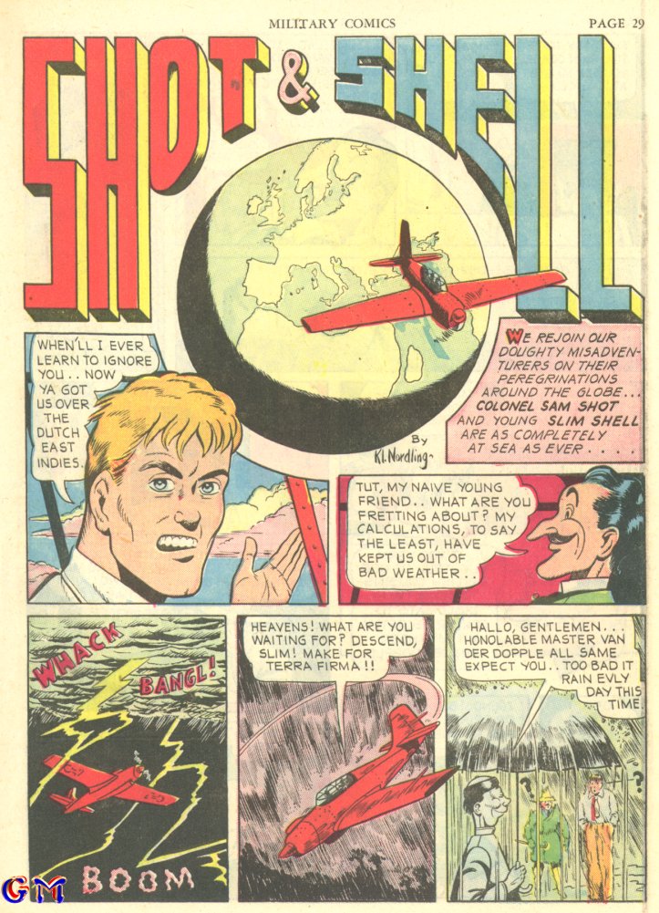 Military Comics #7 (Quality Comics), page 31. Public domain (US).