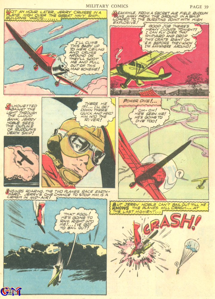 Military Comics #7 (Quality Comics), page 41. Public domain (US).