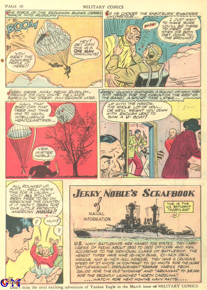 Military Comics #7 (Quality Comics), page 42. Public domain (US).