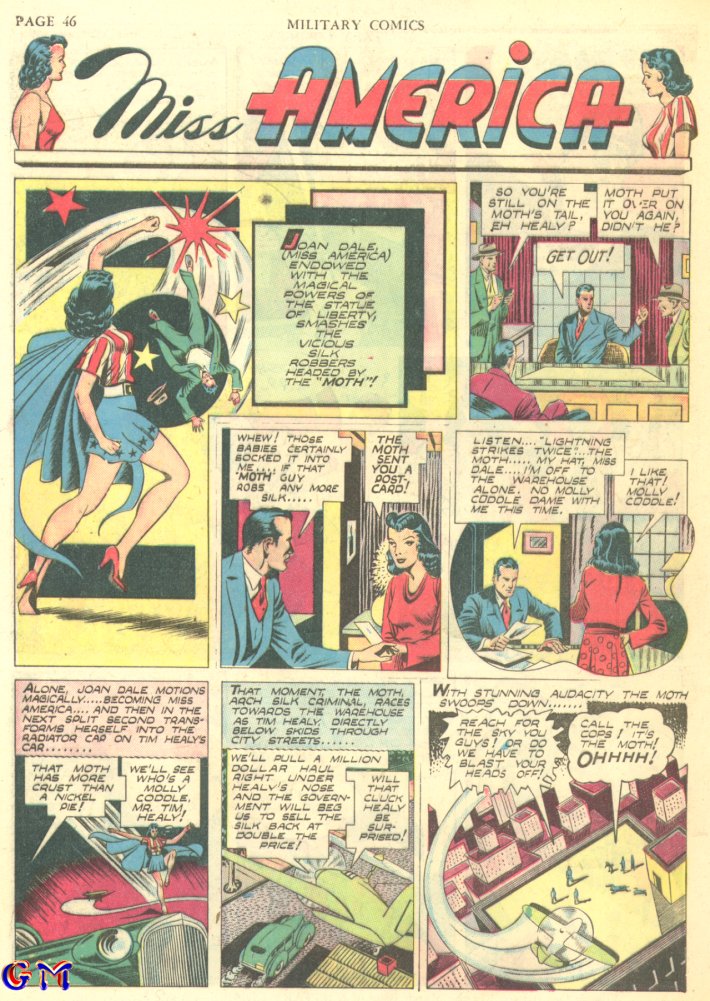 Military Comics #7 (Quality Comics), page 48. Public domain (US).