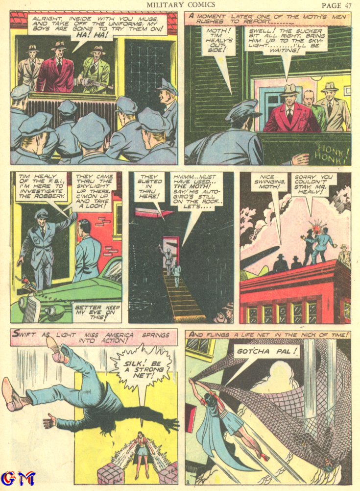 Military Comics #7 (Quality Comics), page 49. Public domain (US).