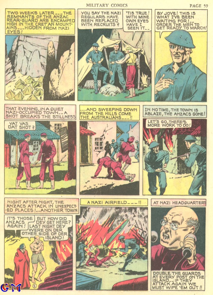 Military Comics #7 (Quality Comics), page 61. Public domain (US).