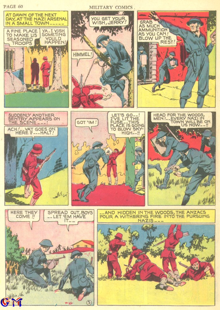 Military Comics #7 (Quality Comics), page 62. Public domain (US).