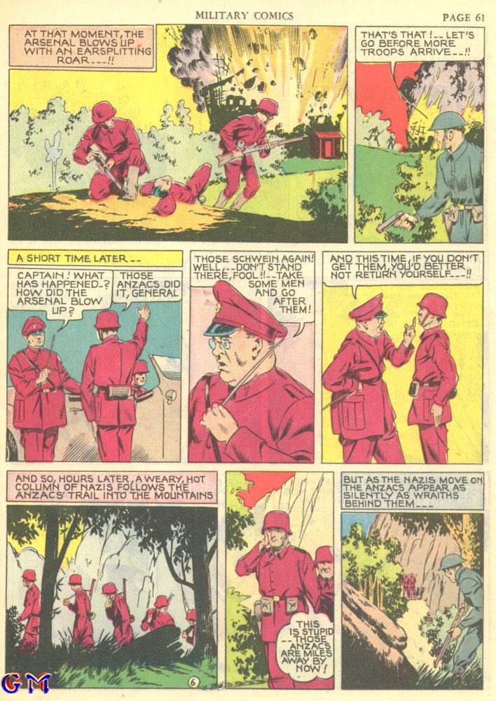 Military Comics #7 (Quality Comics), page 63. Public domain (US).