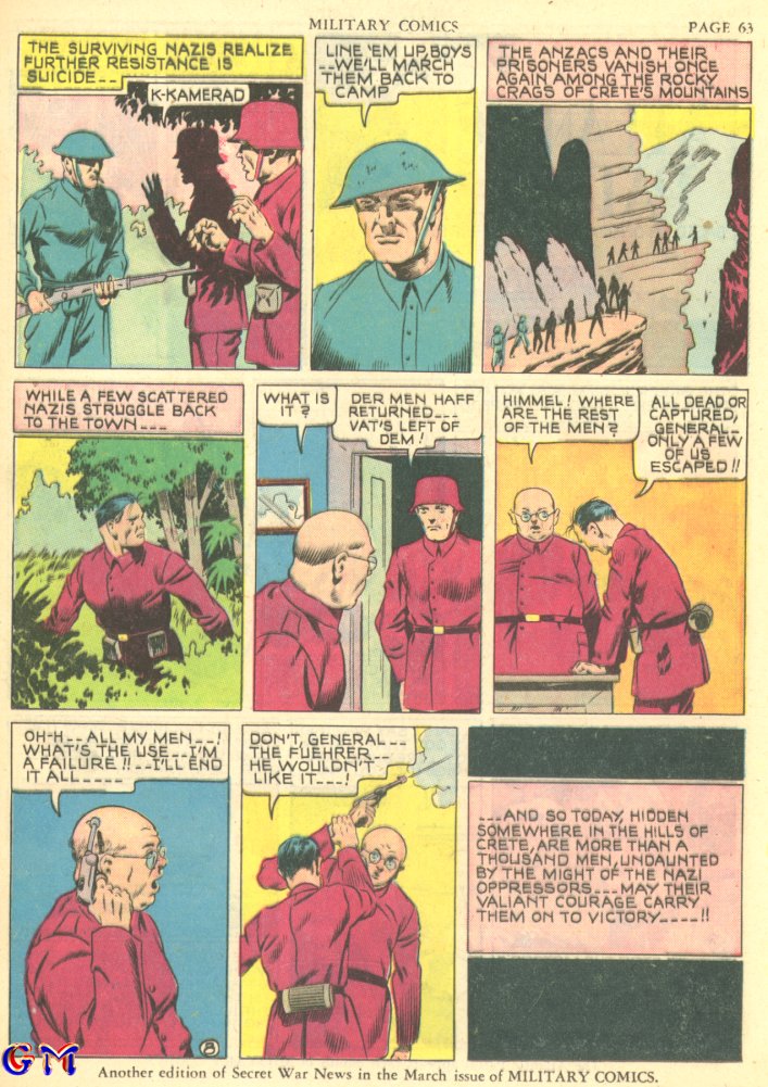 Military Comics #7 (Quality Comics), page 65. Public domain (US).
